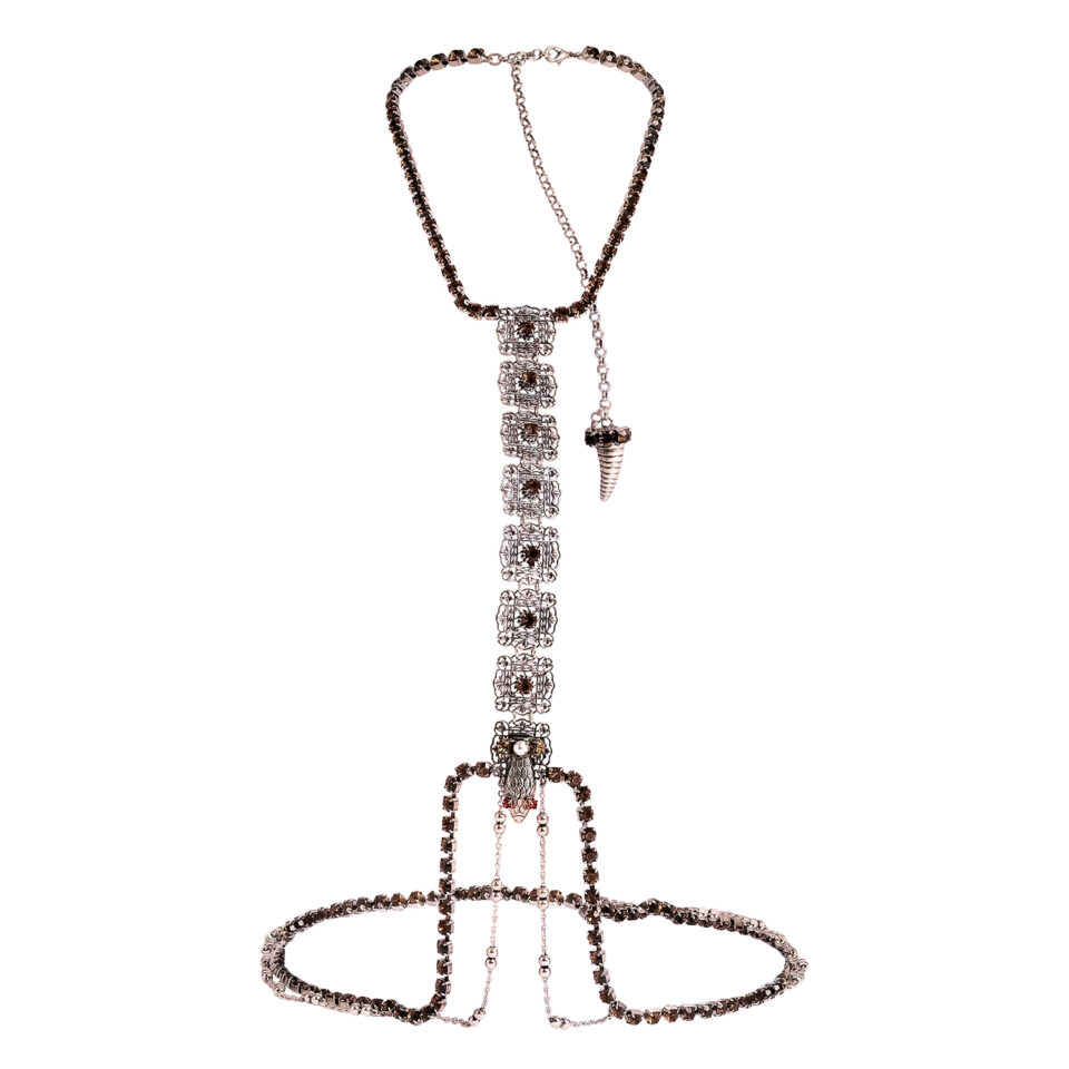 Body Chain-Bustier “Snake”