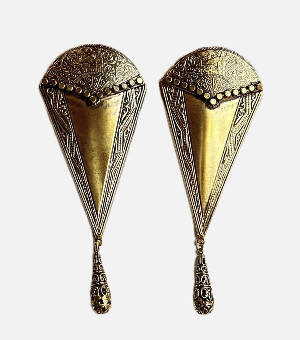 Earrings "V"