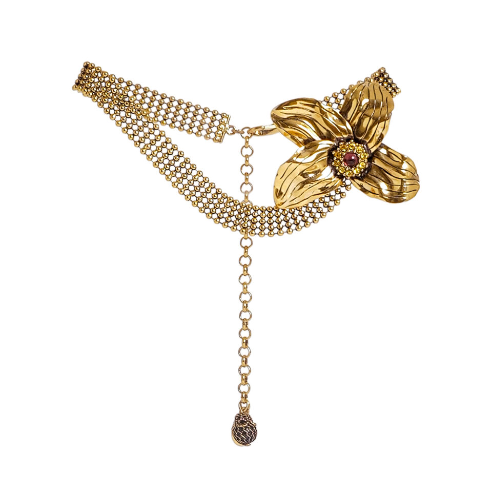 Choker "Wild flower"