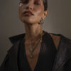 Asymmetric earrings “Luna”