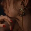 Asymmetric earrings “Luna”