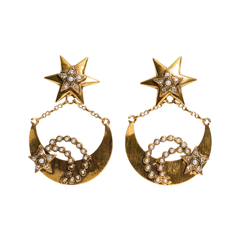 Earrings “Moonlit path”