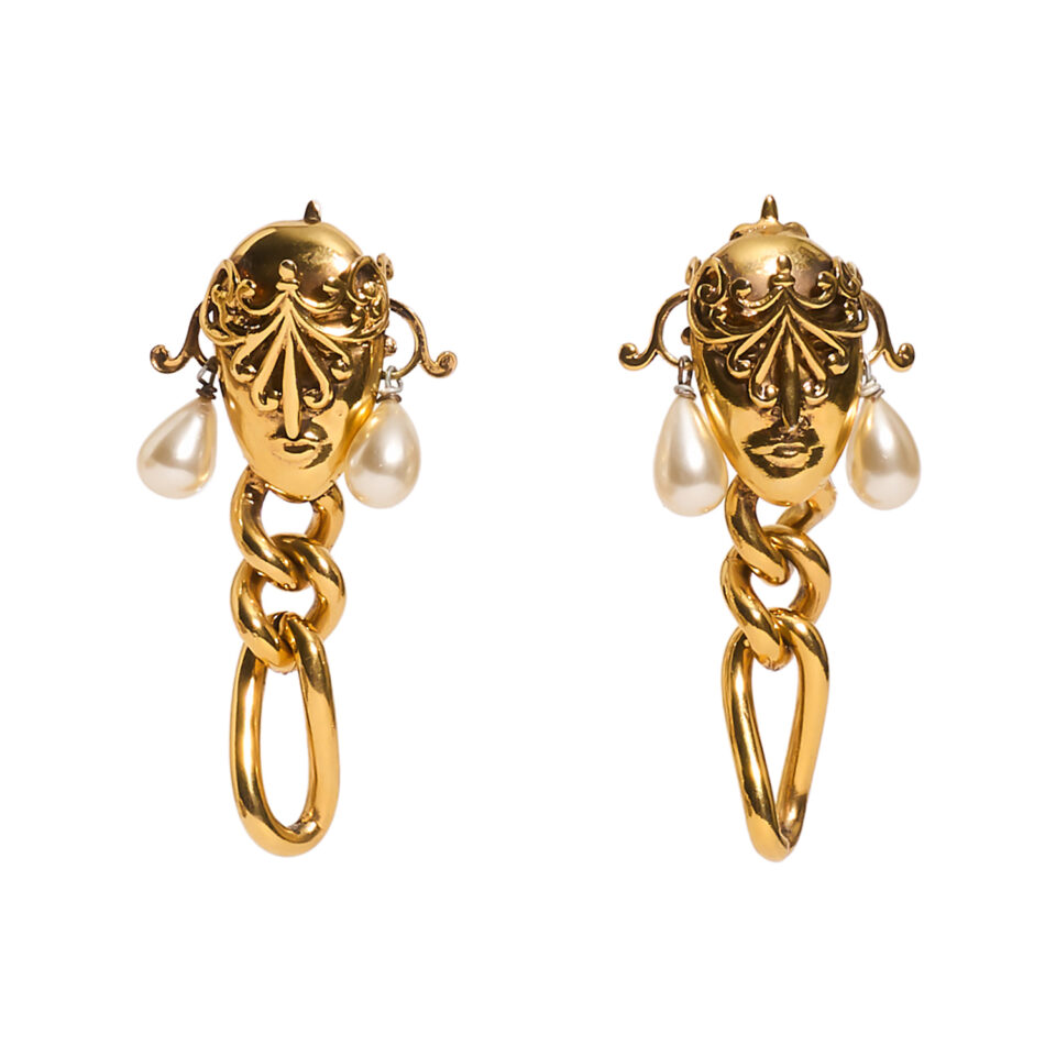 Earrings “Mask”
